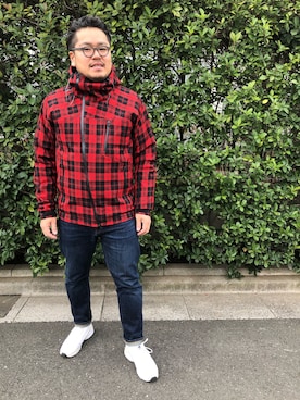 「DIFFEDUCATION（ディフデュ　ケーション）のアイテム（ジャケット/アウター）」を使った、gunken5さん（メンズ・171cm）の冬コーディネート