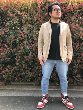 「PIVOT by diffeducation（ピボットバイディフェデュケーション ）のアイテム」を使った、gunken5さん（メンズ・171cm）の春コーディネート