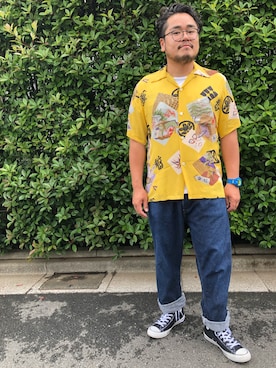 「ハイカット」｜gunken5さん（メンズ・170cm）の夏コーディネート