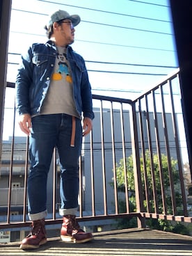 gunken5さん（メンズ・171cm）の冬コーディネート