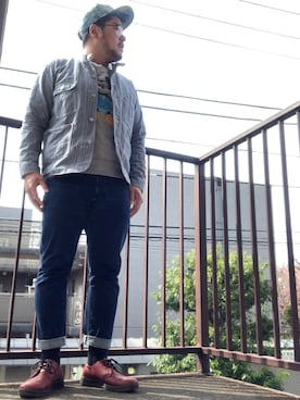 gunken5さん（メンズ・171cm）の春コーディネート