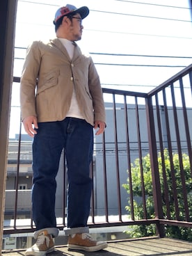 gunken5さん（メンズ・171cm）の春コーディネート