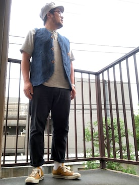 gunken5さん（メンズ・171cm）の夏コーディネート