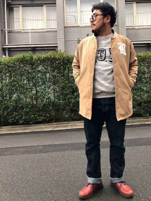 Gunken5 Russellのスタジャンを使ったコーディネート Wear