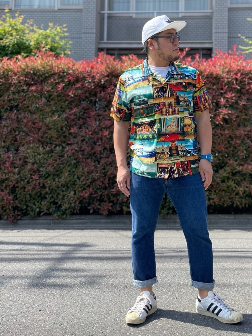 HUF（ハフ）の「STAGES S/S RESORT SHIRT HUF STREET FIGHTER ハフ 