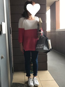 「セルフリメイク」｜sacoさん（レディース・148cm）の春コーディネート
