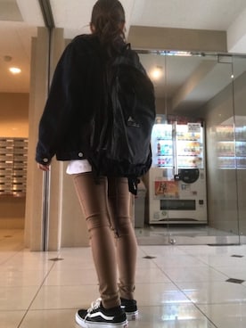 「グレゴリー」｜「アイテム（その他）」を使った、sacoさん（レディース・148cm）の冬コーディネート