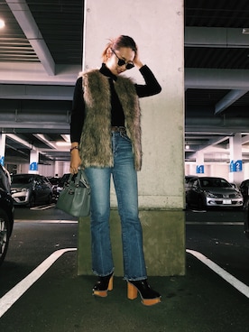 MOUSSY(マウジー)の「GBL MV STRAIGHT FLARE(デニムパンツ)」 - WEAR