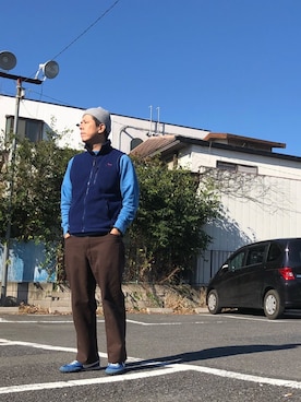 「アウトドアミックス」｜ノッティーさん（メンズ・179cm）の秋コーディネート