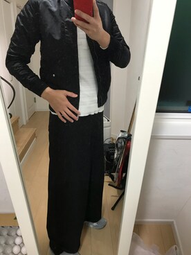 「Buffalo Bobs（バッファローボブズ）のアイテム（ニット/セーター）」を使った、Yuhさん（メンズ・183cm）の秋コーディネート