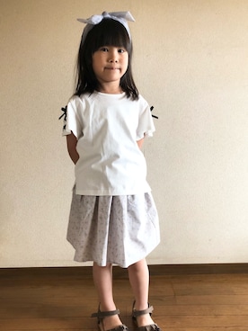 「アイテム（カチューシャ）」を使った、avv_kidsstaffさん（キッズ・120cm）の春コーディネート