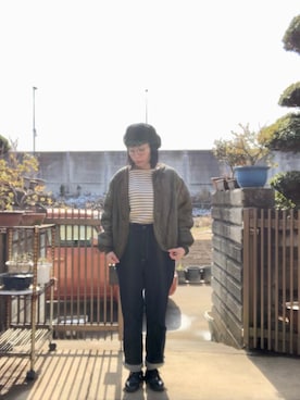 NANAEさん(レディース・155cm)の冬コーディネート