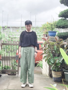 NANAEさん（レディース・155cm）の夏コーディネート