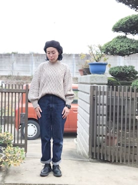 NANAEさん(レディース・155cm)の冬コーディネート