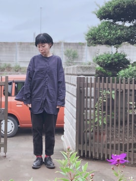 「急に寒い」｜NANAEさん（レディース・155cm）の秋コーディネート