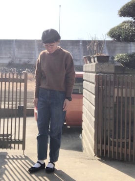 茶色ニット の人気ファッションコーディネート Wear