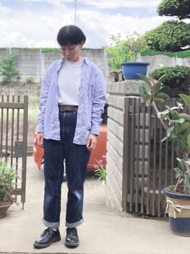 「ＧＷ」｜「アイテム（腕時計）」を使った、NANAEさん（レディース・155cm）の春コーディネート