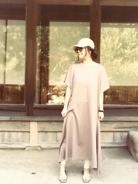 「アイテム（腕時計、ブラウン系）」を使った、maaao！さん（レディース・151cm）の春コーディネート