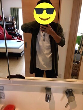 「Original.（オリジナル）のアイテム（パンツ）」を使った、ふじもんさん（メンズ・170cm）の春コーディネート