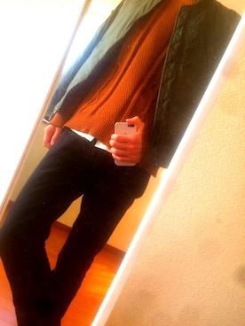 とみさん(メンズ・176cm)の冬コーディネート