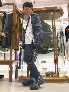 大輝さん（メンズ・174cm）の秋コーディネート