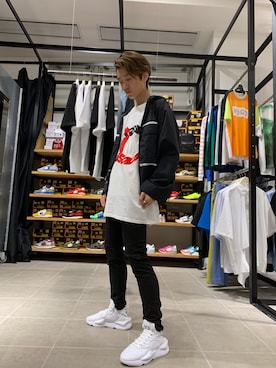 「WHITELAND（ホワイトランド）のアイテム（ブルゾン）」を使った、大輝さん（メンズ・175cm）の夏コーディネート