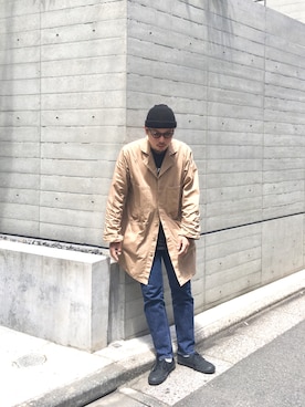 「VANS AUTHENTIC」｜junya_mochizukiさん（メンズ・178cm）の春コーディネート