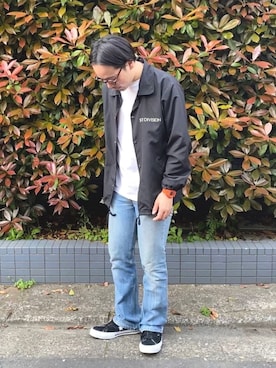 「ONE STAR」｜junya_mochizukiさん（メンズ・177cm）の春コーディネート