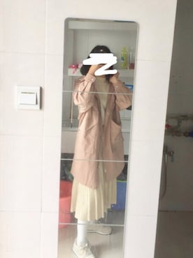 「I（アイ）のアイテム（ジャケット/アウター）」を使った、黄井鱼さん（レディース・156cm）の冬コーディネート