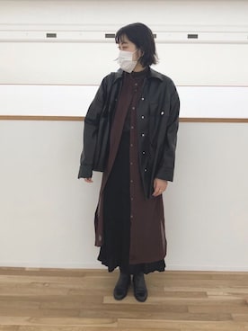 misakoさん（レディース・166cm）の冬コーディネート