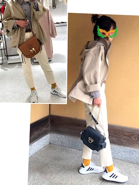 Yu さん（レディース・162cm）の春コーディネート