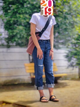 Yu さん（レディース・162cm）の春コーディネート