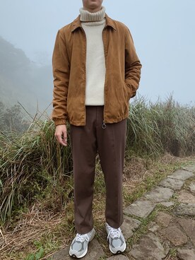 「PULL&BEAR（プルアンドベア）のアイテム（ジャケット/アウター）」を使った、weixun0113さん（メンズ・180cm）の冬コーディネート