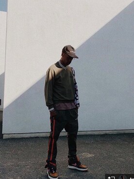 お前らストリート着ない？さんのコーディネート