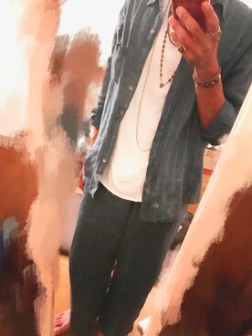 真也さんのコーディネート