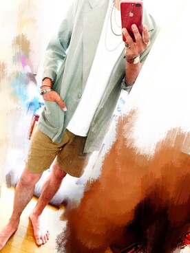 真也さんのコーディネート