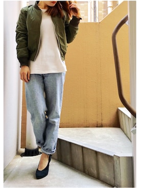 akiさん（レディース・153cm）の春コーディネート