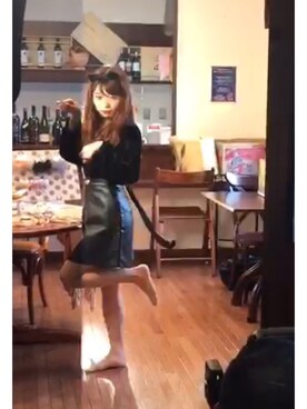 「黒猫」｜akiさん（レディース・153cm）の秋コーディネート