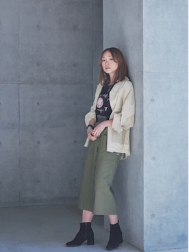 野尻美穂さんのコーディネート