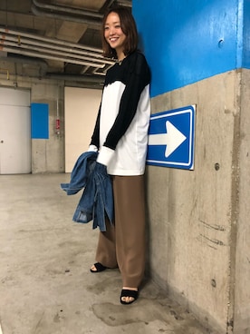 野尻美穂さんのコーディネート