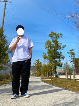 「PROCLUB」｜「アイテム（アクセサリー）」を使った、あすぼーさん（メンズ・175cm）の春コーディネート