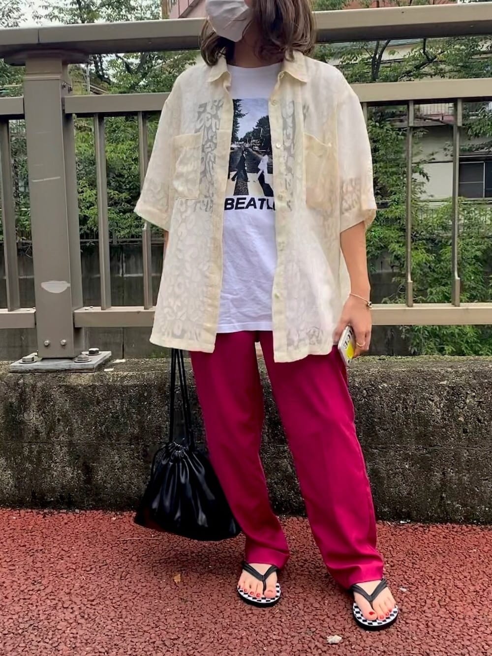 6（ロク）の「＜6(ROKU)＞OPAL SHORT SLEEVE SHIRT/シャツ