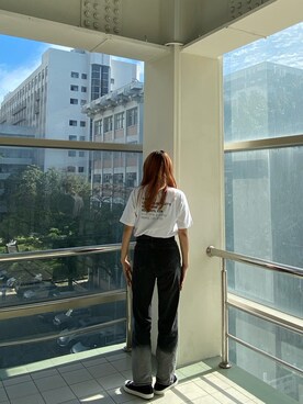 「IZZUE（イズゥー）のアイテム」を使った、蘇.さん（レディース・167cm）の秋コーディネート