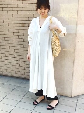 Mukuさん（レディース・160cm）の夏コーディネート