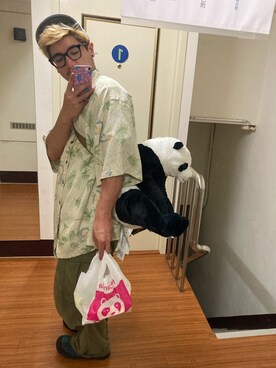 「hawaii」｜shinoさん（メンズ・168cm）の春コーディネート