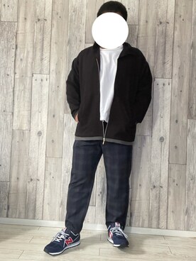 sagan.spさんの「ファッションインフルエンサー こーせ - パイピングオープンカラーシャツジャケット　made in INTER FACTORY」を使ったコーディネート
