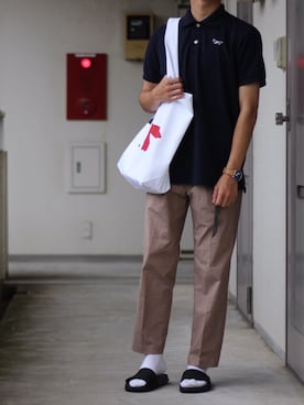 どたまさん(メンズ・163cm)の夏コーディネート