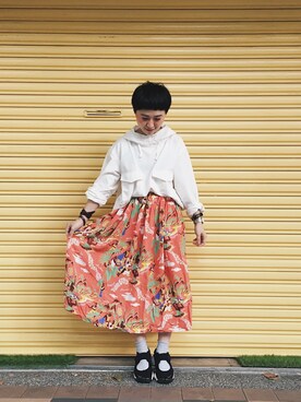 「hawaii」｜欣欣さん（レディース・150cm）の夏コーディネート