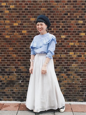 「KBF+」｜「アイテム（その他）」を使った、欣欣さん（レディース・150cm）の夏コーディネート