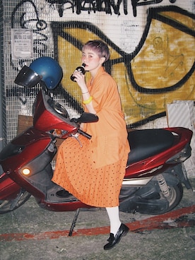 欣欣さん（レディース・150cm・30代）の冬コーディネート